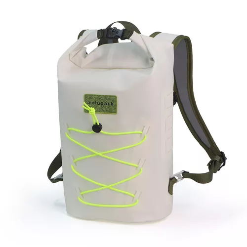 Vodonepropusni ruksak Zulupack® Indy 12L Cordura® – IP67 Bijela za planinarenje i gradsku upotrebu