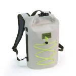 Vodonepropusni ruksak Zulupack® Indy 12L Cordura® – IP67 Bijela za planinarenje i gradsku upotrebu