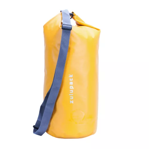 Vodootporna vreća za SUP, kajak i brod – Zulupack® Tube 25L IP67 žuta