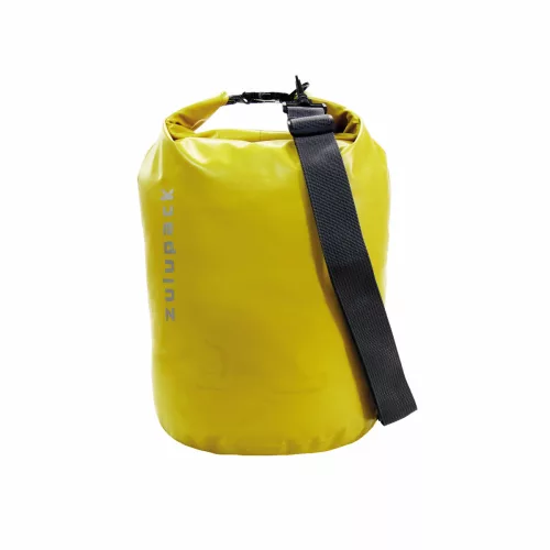 Vodootporna vreća za SUP, kajak i brod – Zulupack Tube 15 L IP67 - žuta