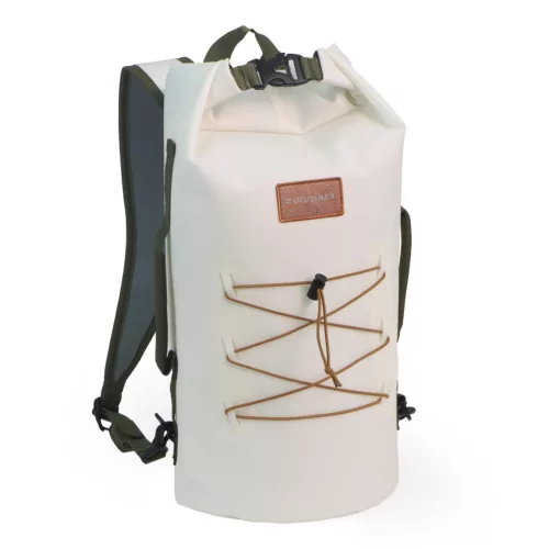 Vodootporni ruksak Zulupack® Indy 20L Cordura® – IP67 bijela/camel za vodene sportove, planinarenje i urbanu upotrebu