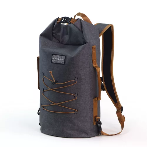 Vodonepropusni ruksak Zulupack® Indy 25L – IP67, tamnosivi – za vodene sportove, planinarenje i grad