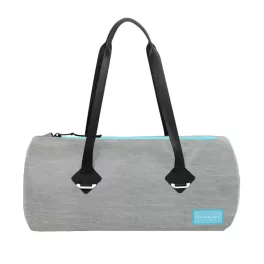 Kompaktna vodootporna torba za sport i putovanja – Zulupack® Yoggy 16L IP65 siva/plava