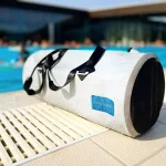 Kompaktna vodootporna torba za sport i putovanja – Zulupack® Yoggy 16L IP65 siva/plava