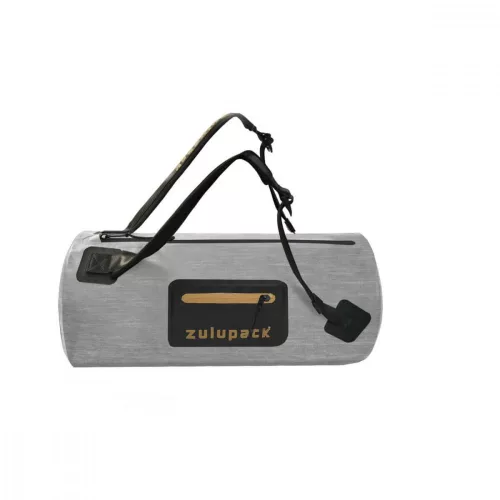 Vodootporna torba za sport i putovanja – Zulupack® Fit 32L IP66 - siva/camel
