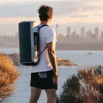 Vodootporna torba za sport i putovanja – Zulupack® Fit 32L IP66 - siva/camel