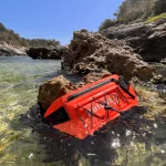 Vodootporna torbica za pojas 0,5 L – IP67, narančasta, za plažu, plivanje i planinarenje – Zulupack® Froggy IP67