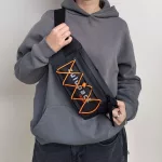 Vodootporna torbica za pojas Zulupack® Froggy Cordura® crna – IP67 – kompaktna, premium torbica za aktivan stil života