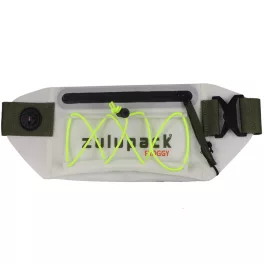   Vodootporna torbica za pojas Zulupack® Froggy Cordura® bijela – IP67 – lagana premium torbica za putovanja, sport i svakodnevnu upotrebu