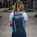 Vodootporni ruksak, sklopivi 12 L – plavi, IP66, za planinarenje, SUP i kajak - Zulupack® Quokka