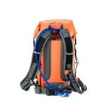 Vodonepropusni ruksak 25L – IP67, izdržljiv, ergonomski, za planinarenje, izlete, vodene sportove, narančasti – Zulupack® Triton