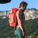 Vodonepropusni ruksak 25L – IP67, izdržljiv, ergonomski, za planinarenje, izlete, vodene sportove, narančasti – Zulupack® Triton