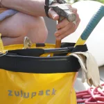 Sklopiva kanta za kampiranje i čamac Zulupack® Bosco 15L– žuta