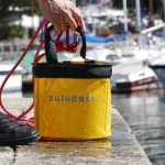 Sklopiva kanta za kampiranje i čamac Zulupack® Bosco 15L– žuta