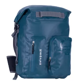 Plavi vodonepropusni ruksak za višednevne ture i vodene sportove – Zulupack® Nomad 35L IP67