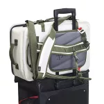 Vodootporna putna torba Zulupack® Antipode 45L Cordura® IP63 – bijela – praktična torba za putovanja