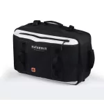 Vodootporna putna torba Zulupack® Antipode 45L Cordura® IP63 – crna/bijela – moderna i praktična za svako putovanje
