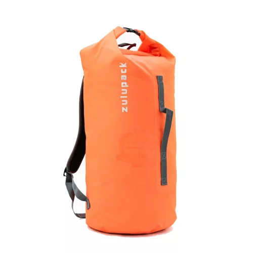 Vodootporni ruksak za SUP, kajak i plovidbu – Zulupack® Tube 45L IP67 - narančasti