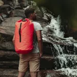 Vodootporni ruksak za SUP, kajak i plovidbu – Zulupack® Tube 45L IP67 - narančasti