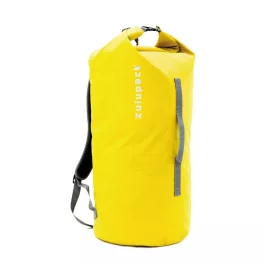 Vodootporni ruksak za SUP, kajak i brod – Zulupack® Tube 45L IP67 žuti